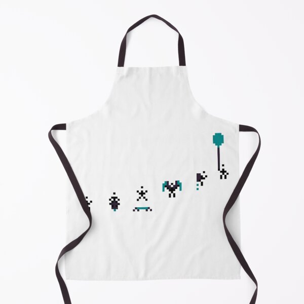 Item preview, Evolution of flight - Pixelated stick figure finding flight designed and sold by For the love of Pixels.