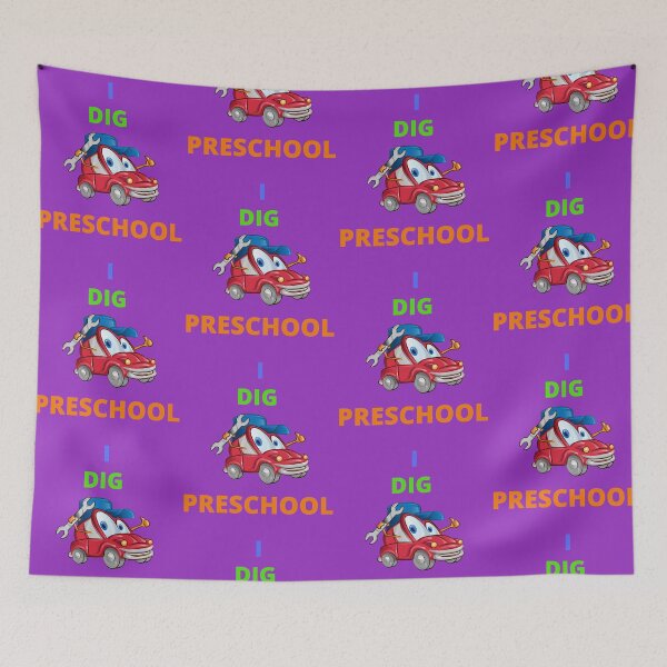 Item preview, I DIG PRESCHOOL. READY TO CRUSH PRESCHOOL.  designed and sold by Artloverperson1.