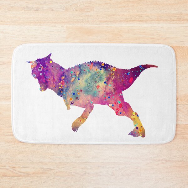 Item preview, Carnotaurus Dinosaur Watercolor Art designed and sold by LotusGifts.
