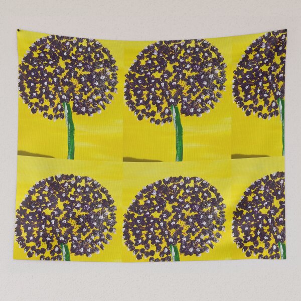 Item preview, Purple Allium  designed and sold by Ruth Breen Artwork .