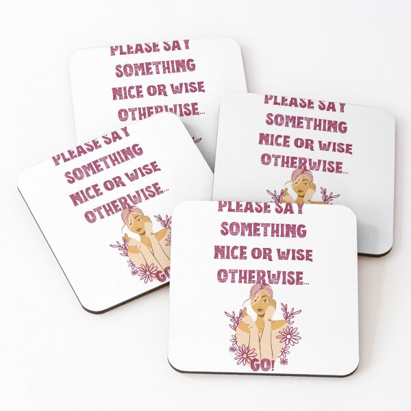 Item preview, SAY SOMETHING NICE designed and sold by SEFIKA7.