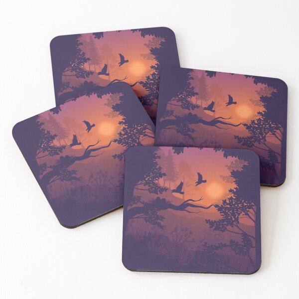 Item preview, Sunrise Forest designed and sold by thom-z.