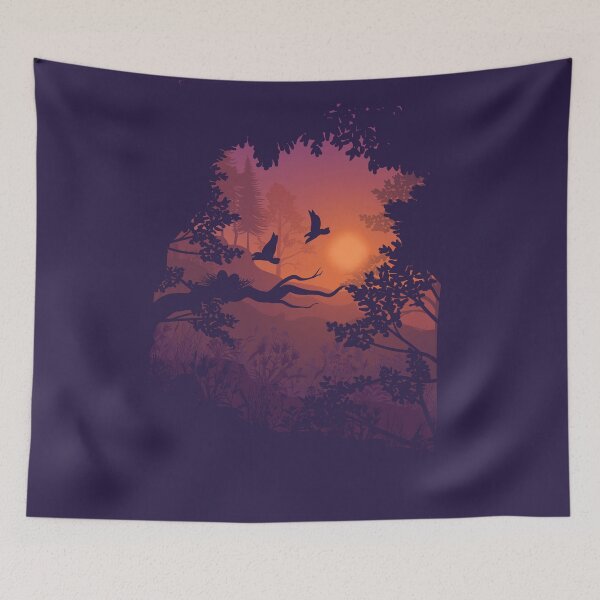 Item preview, Sunrise Forest designed and sold by thom-z.