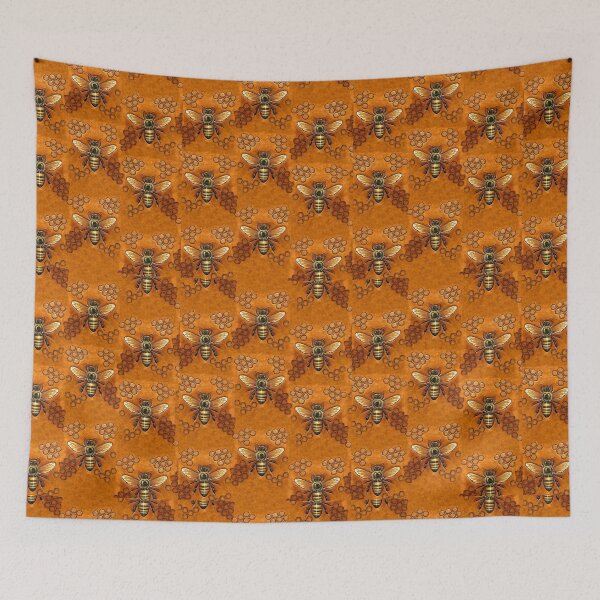 Item preview, Bee Honey Pattern Sweet  designed and sold by LeHongTien.