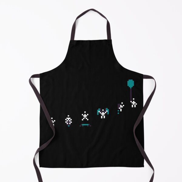 Item preview, Evolution of flight - Pixelated stick figure finding flight designed and sold by For the love of Pixels.