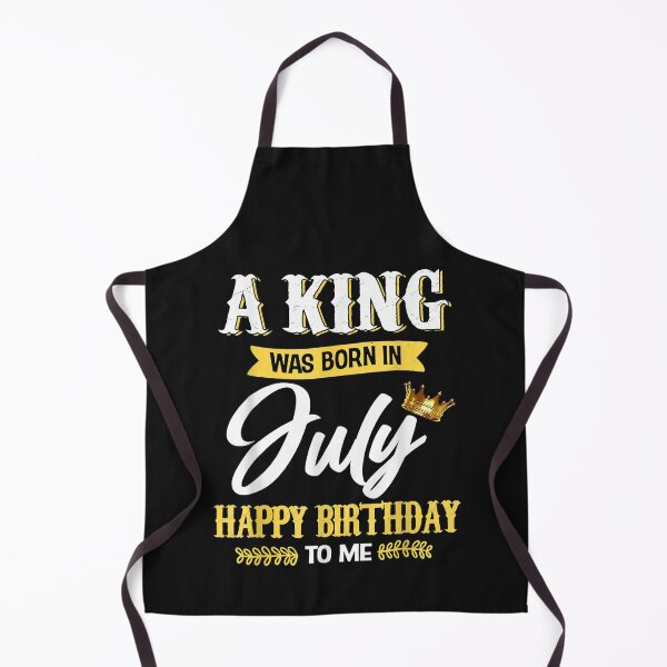 Item preview, A King Was Born In July Happy Birthday To Me  designed and sold by begin-again.