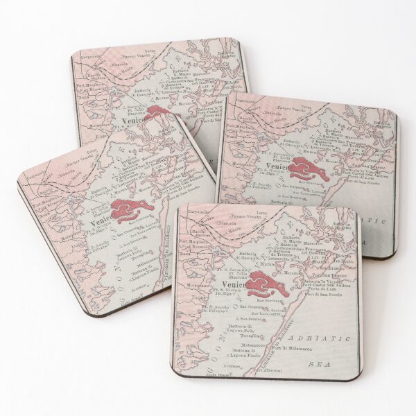 Item preview, Antiguo mapa de Venecia Italia (1912) Atlas antiguo de Venecia Italia designed and sold by BravuraMedia.