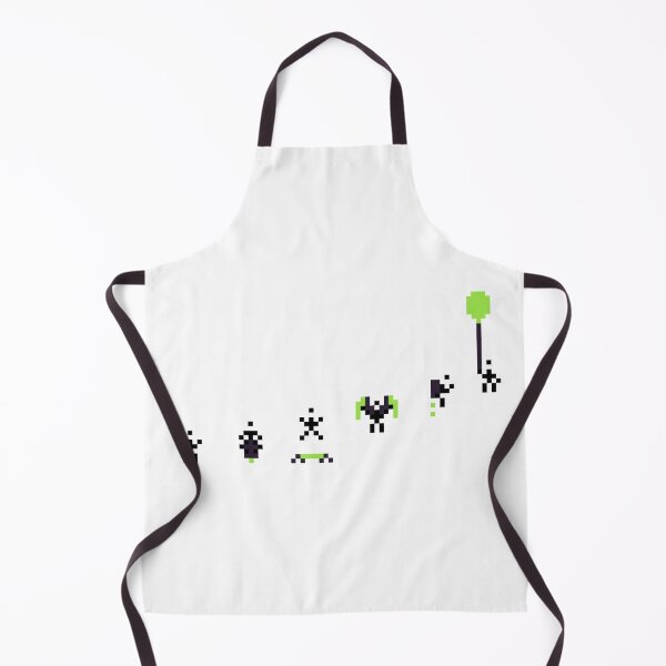 Item preview, Evolution of flight - Pixelated stick figure finding flight designed and sold by For the love of Pixels.