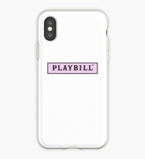 Playbill Pink iPhone Case