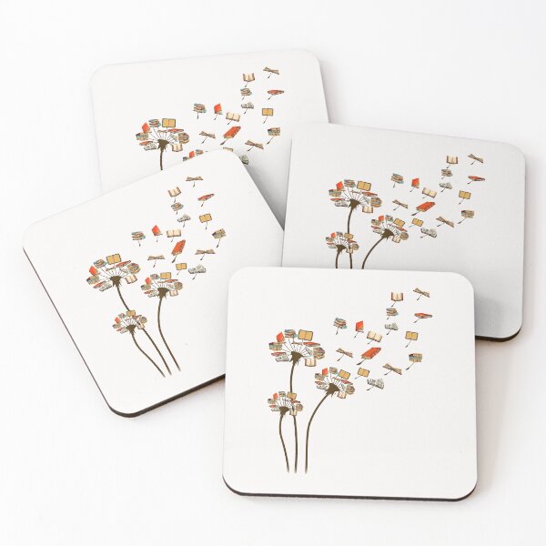 Item preview, Dandelion Books Flower Fly - Reading Lovers  designed and sold by begin-again.