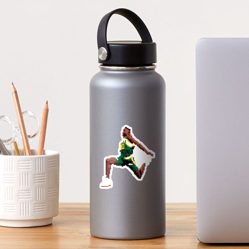 Shawn Kemp pixel dunk Sticker