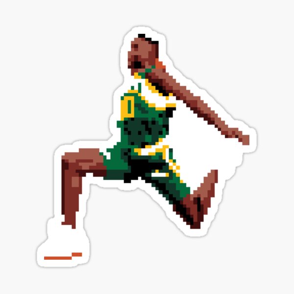 Item preview, Shawn Kemp pixel dunk Qiangy designed and sold by qiangdade.