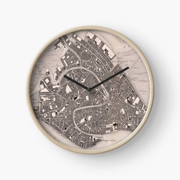 Item preview, Old Venice Italy Map (1846) Vintage Venezia Italia Atlas designed and sold by BravuraMedia.