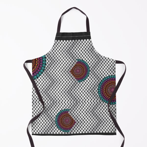 Item preview, Aboriginal art australian dotart points black white colors australia designed and sold by MeryemSpace.