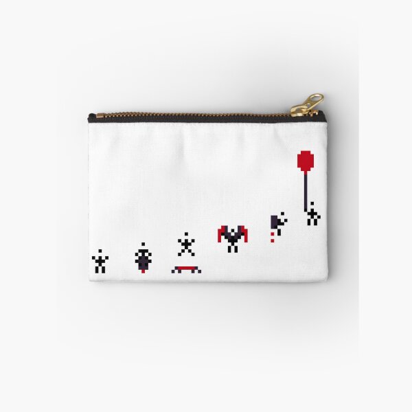 Item preview, Evolution of flight - Pixelated stick figure finding flight designed and sold by For the love of Pixels.