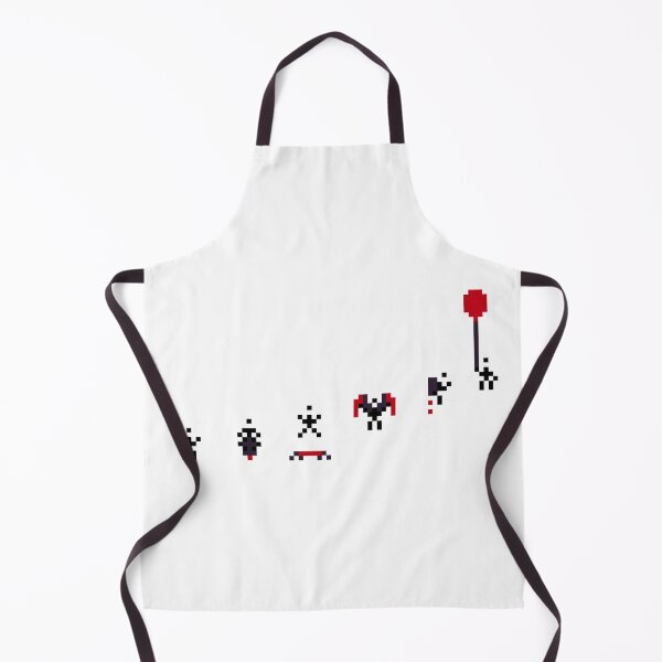 Item preview, Evolution of flight - Pixelated stick figure finding flight designed and sold by For the love of Pixels.