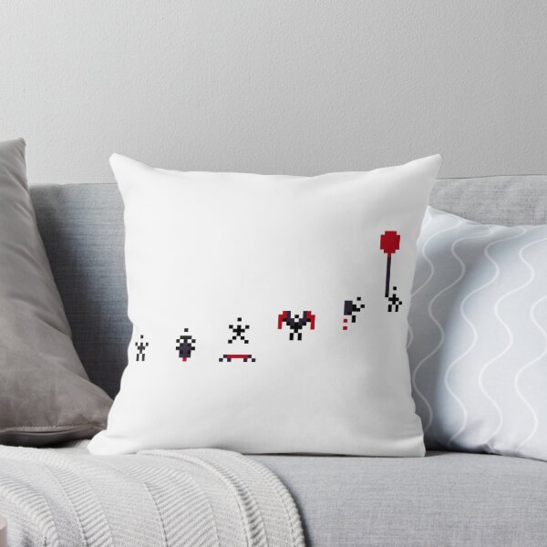 Item preview, Evolution of flight - Pixelated stick figure finding flight designed and sold by For the love of Pixels.