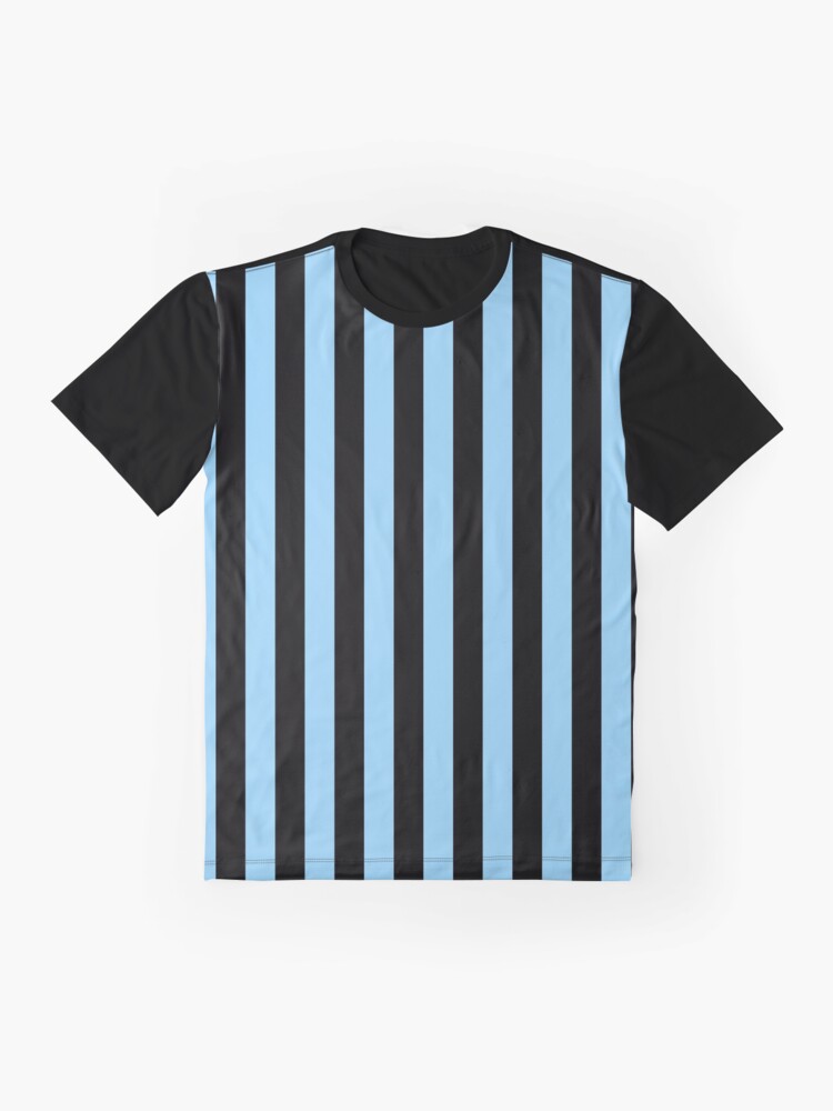 Black and best sale blue graphic tee