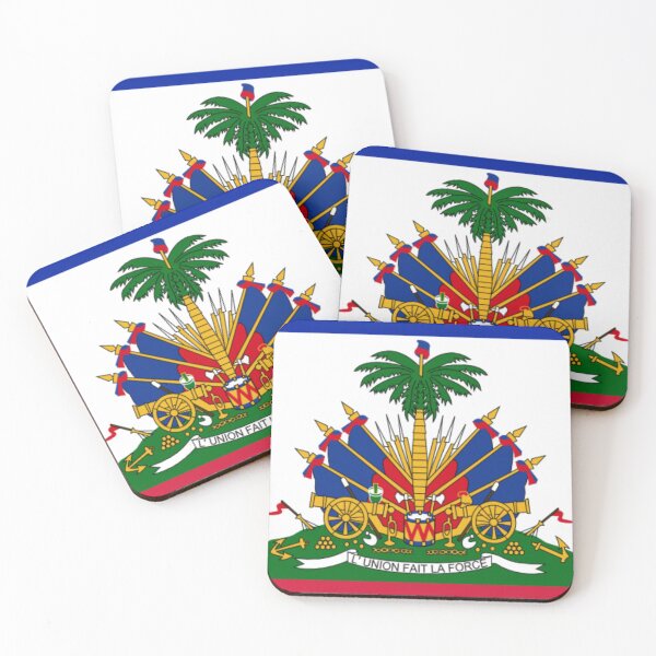 Item preview, Haiti Haitian Flag Coat of Arms Red designed and sold by ShajenDesigns.