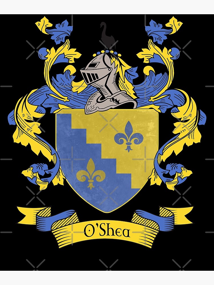 o-shea-coat-of-arms-o-shea-family-crest-photographic-print-for-sale