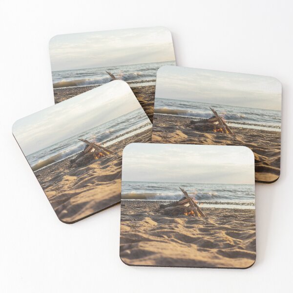 Item preview, Beach #bonfire #beach #postcards #laptopskins designed and sold by aariv.