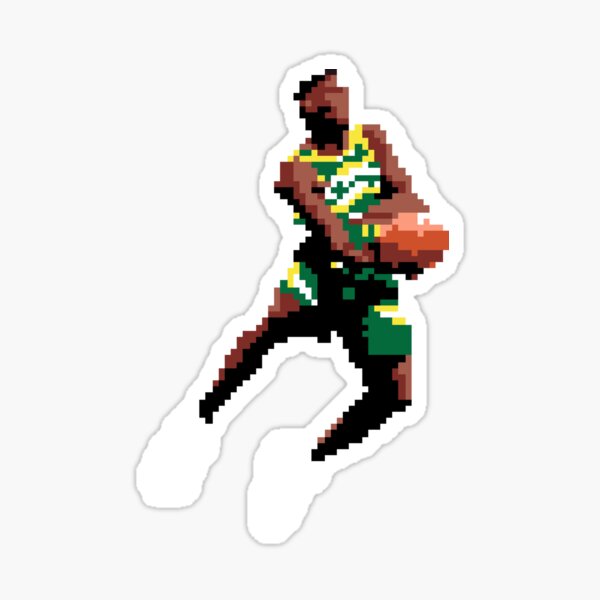 Item preview, Shawn Kemp pixel windmill dunk Qiangy designed and sold by qiangdade.