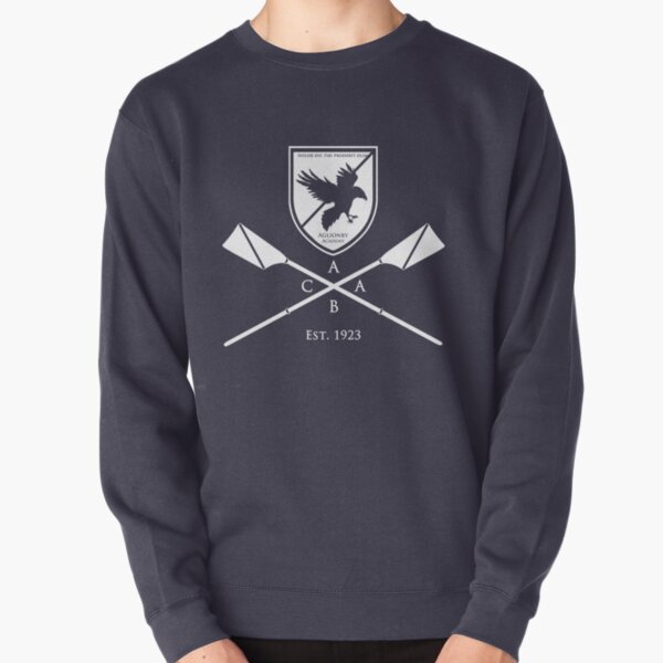 Aglionby Academy Boat Club, White Pullover Sweatshirt