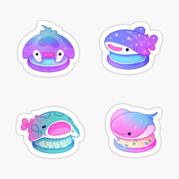 Macaron Cookie Stickers for Sale