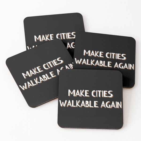Item preview, Make Cities Walkable Again designed and sold by lurchmerch.