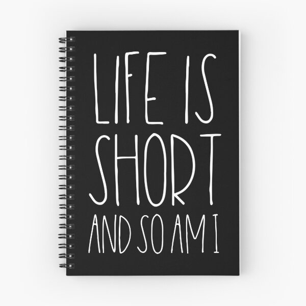 Item preview, Life is short and so am I designed and sold by TheLemonBox.