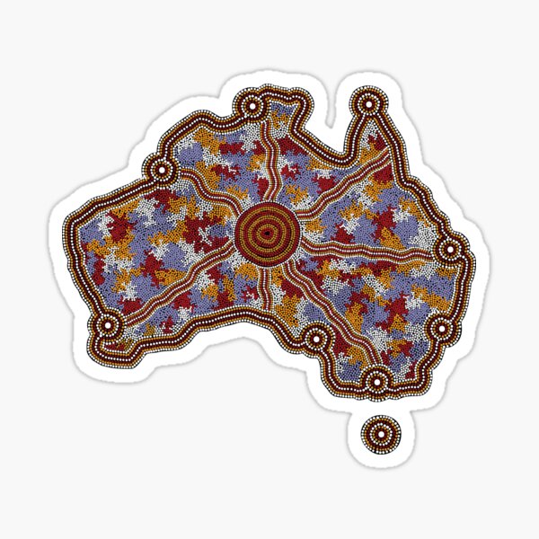 Indigenous Art Stickers Redbubble