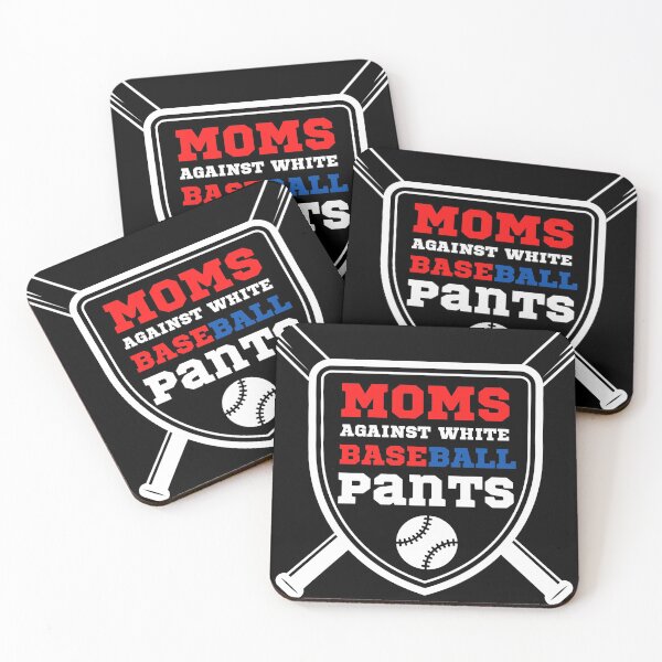 Item preview, Moms Against White baseball Pants Funny Baseball  designed and sold by diip.