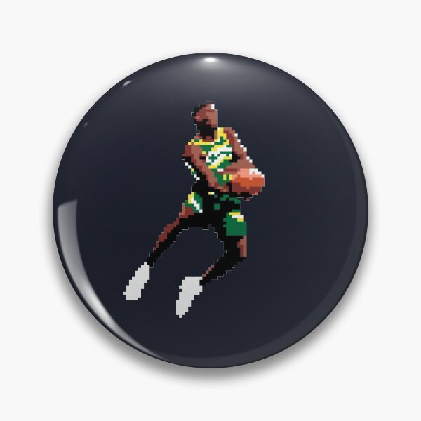 Artikelvorschau, Shawn Kemp Pixel Windmill Dunk Qiangy entworfen und verkauft von qiangdade.