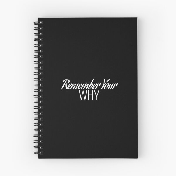 Item preview, Remember Your Why, Motivational designed and sold by Minimalist Quotes and Sayings.