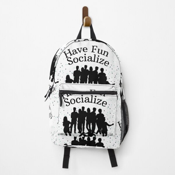 Item preview, Socialize and Have Fun designed and sold by Axeel.art.