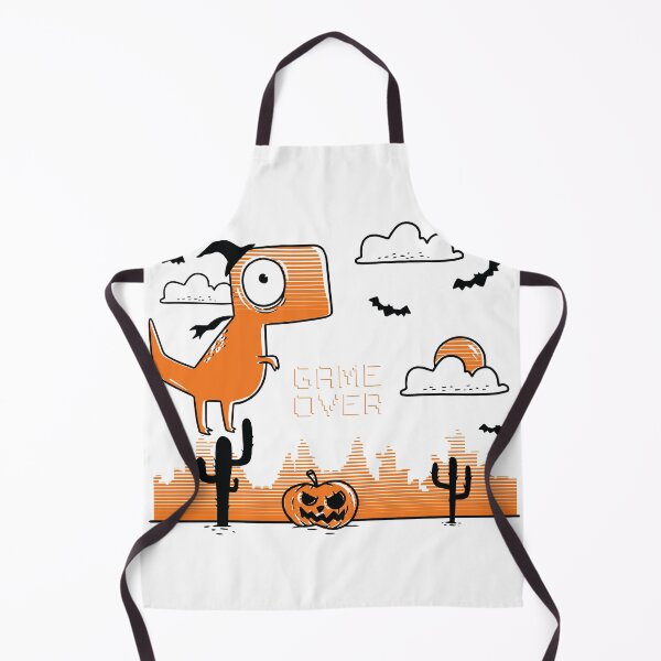 Item preview, Game Over Dinosaur funny halloween designed and sold by TRIBExSPACE.