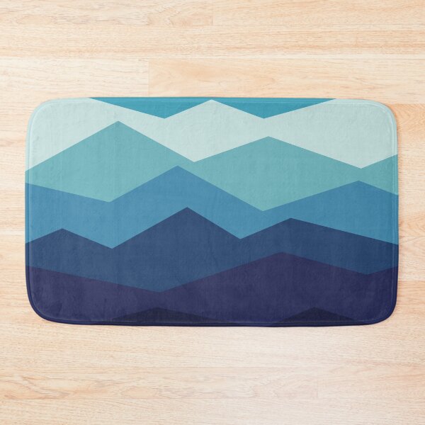 Item preview, Mountain Range – Deep Blue designed and sold by Monoman1a.