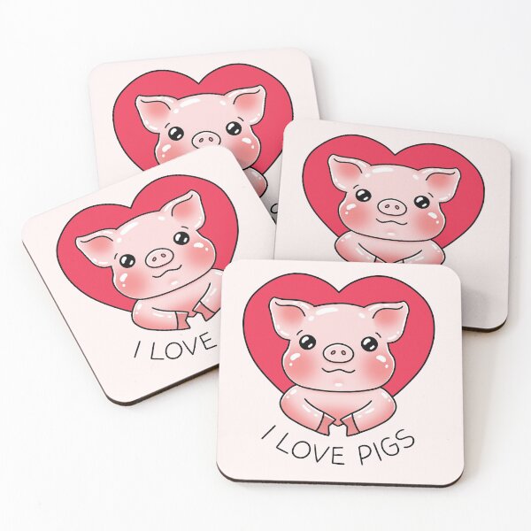 Item preview, I love pigs designed and sold by Nikamii.