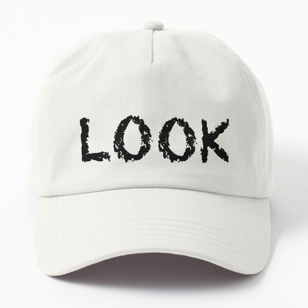 SRSTUDIO USA - 'LOOK' White Dad Hat