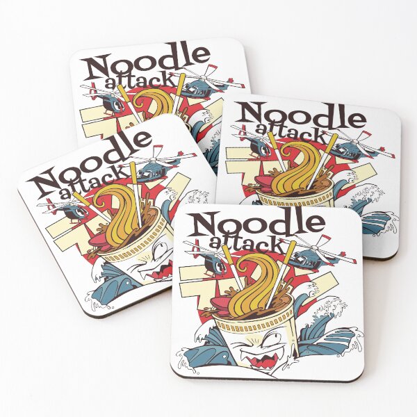 Item preview, Noodle Attack ramen Japanese  designed and sold by TRIBExSPACE.