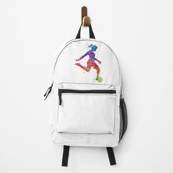 Item preview, Soccer Girl Player Colorful Watercolor Sports Gifts designed and sold by LotusGifts.