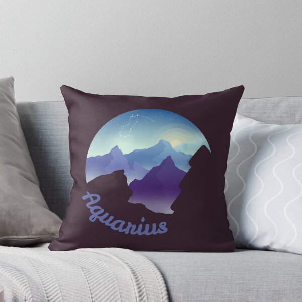 Item preview, Zodiac Scene - Aquarius text designed and sold by Katuend.