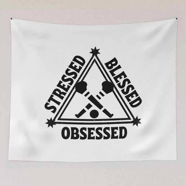 Item preview, Hurling: Stressed. Blessed. Obsessed. designed and sold by TheGreenGoat.