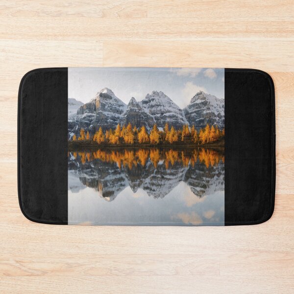 Item preview, Mountain covered with snow and beautiful lake designed and sold by DopeDesign111.