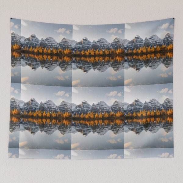 Item preview, Mountain covered with snow and beautiful lake designed and sold by DopeDesign111.