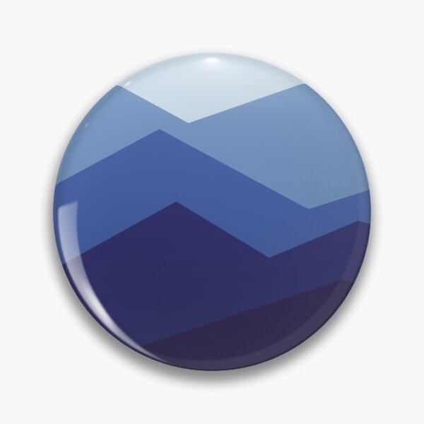 Item preview, Mountain Range – Deep Blue designed and sold by Monoman1a.