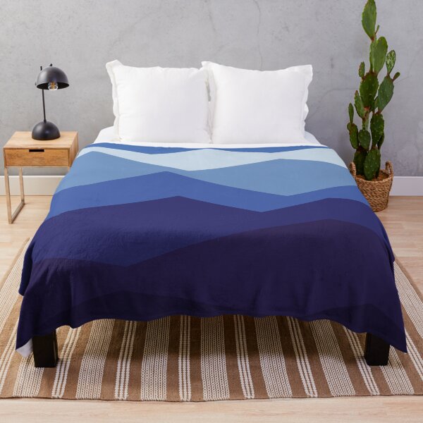 Item preview, Mountain Range – Deep Blue designed and sold by Monoman1a.