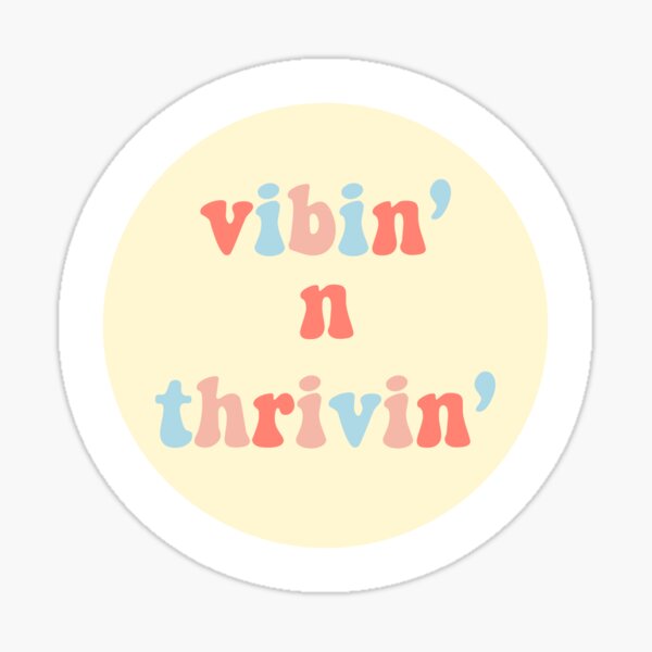 High Vibin Naughty Sticker, Adult Stickers, Novelty Gifts