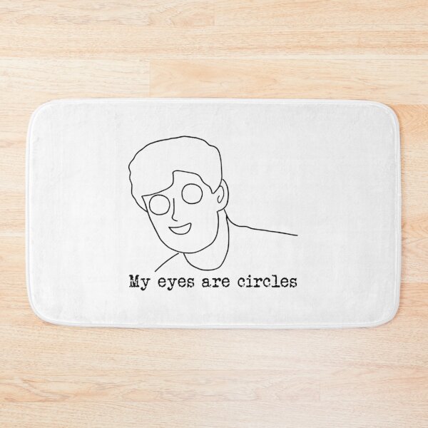 Item preview, my eyes are circles designed and sold by porcelainstain.