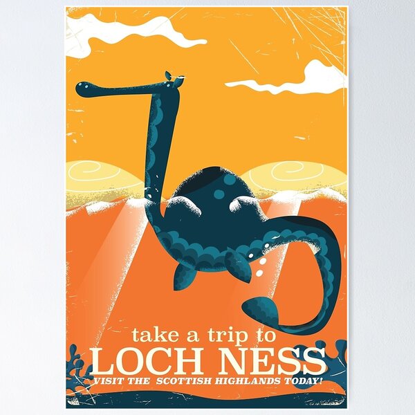 Item preview, Loch Ness Vintage Monster designed and sold by charlesklotzt.